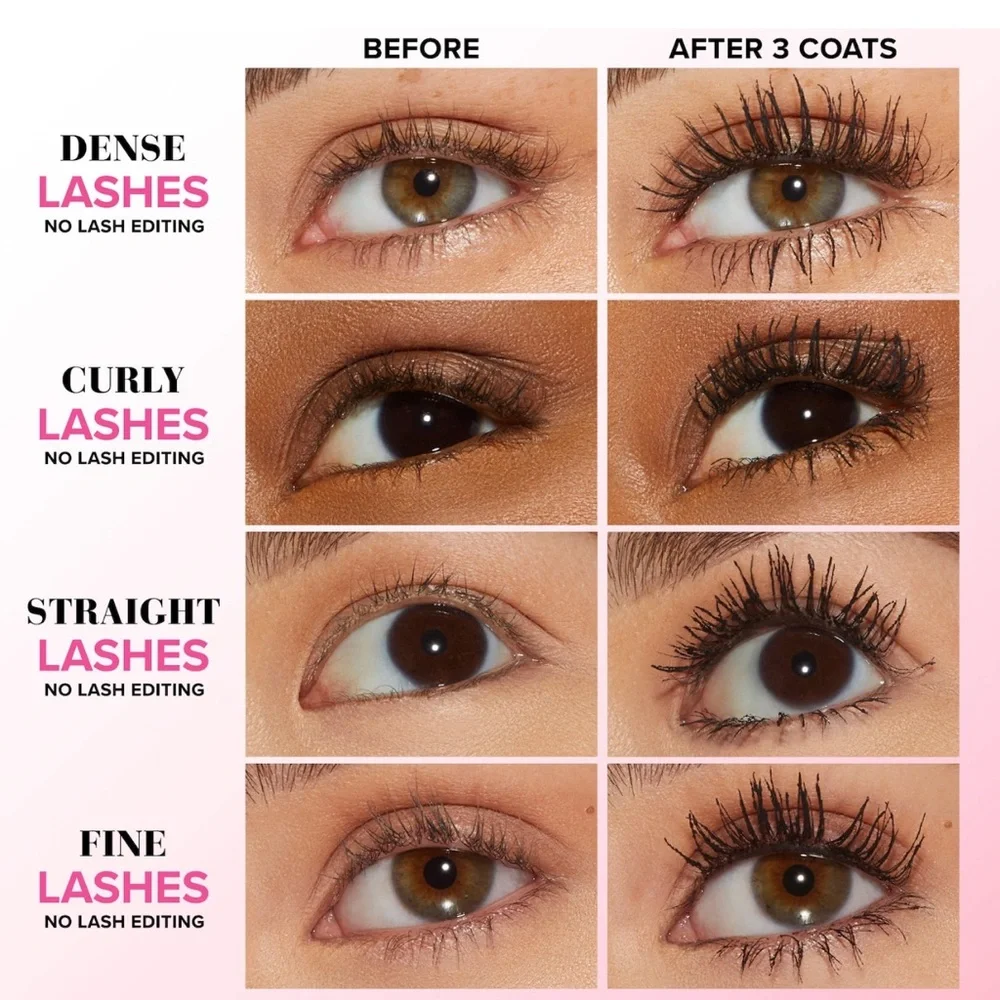 Too Faced Travel Size Better Than Sex Voluptuous Volume Black Mascara